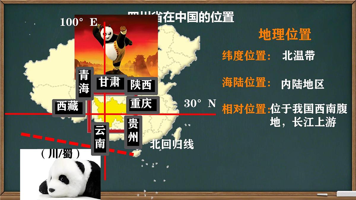 初中地理中图版（2024）七年级下册7.2 四川省 课件第2页