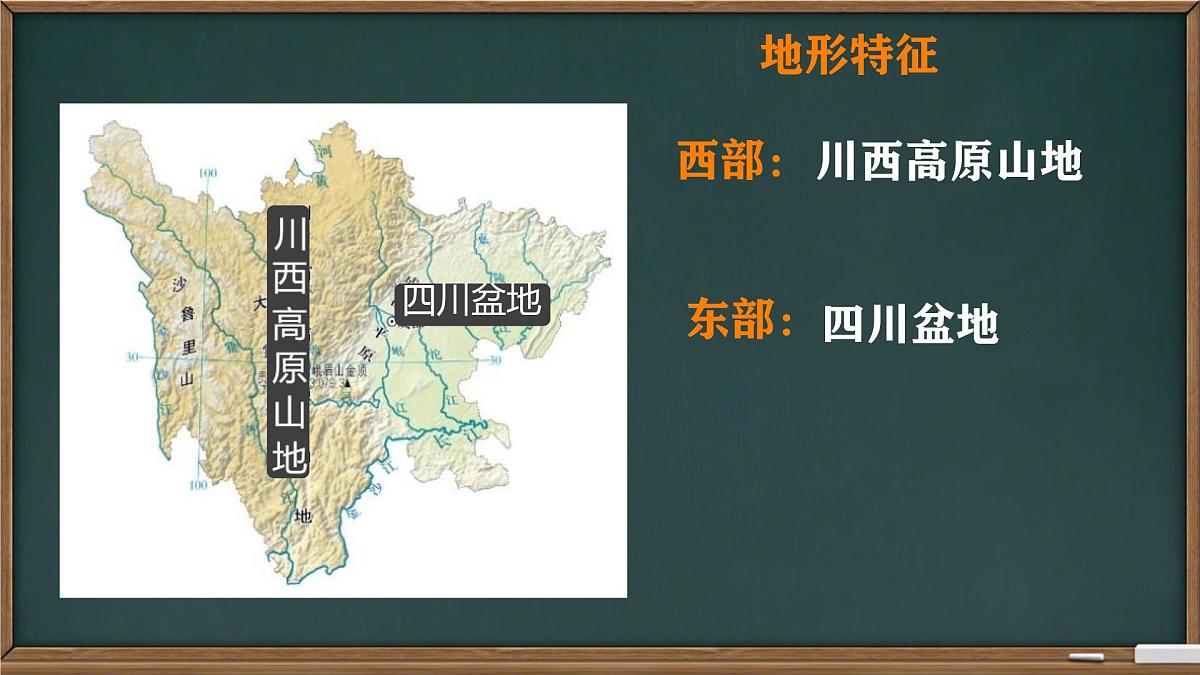 初中地理中图版（2024）七年级下册7.2 四川省 课件第8页
