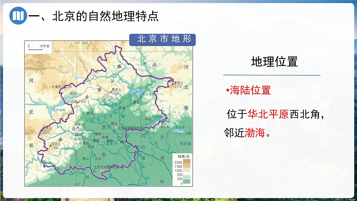 初中地理中图版（2024）七年级下册7.1 首都北京 课件第5页