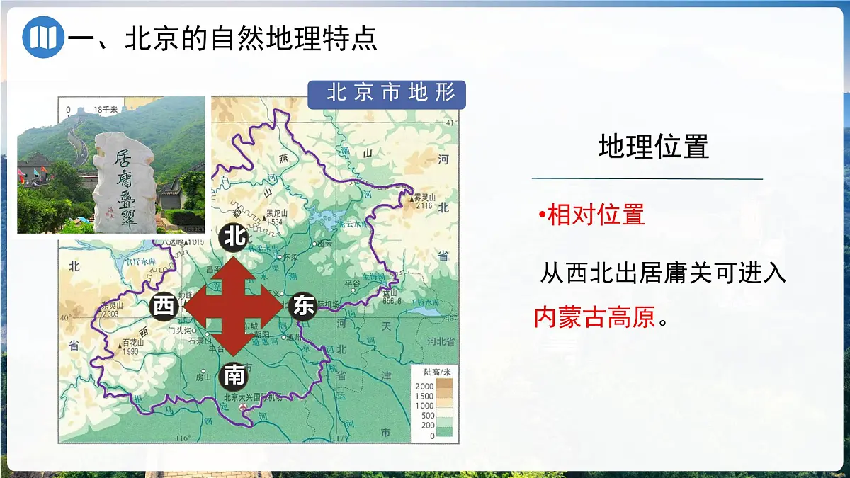初中地理中图版（2024）七年级下册7.1 首都北京 课件第7页