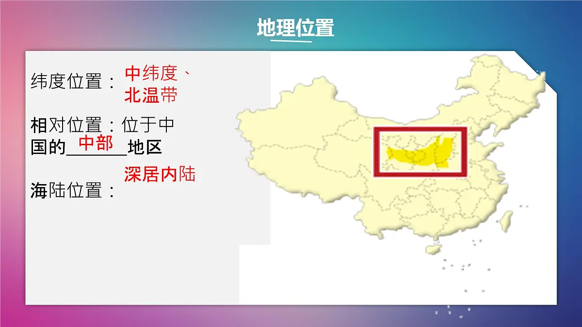 初中地理中图版（2024）七年级下册7.3 黄土高原 课件第4页