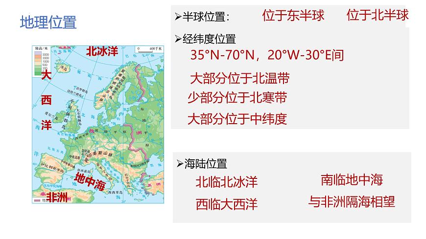 初中地理粤教粤人版（2024）七年级下册8.1 欧洲西部 课件第6页
