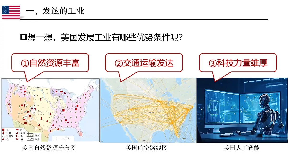 9.5.2美国【课件】（第二课时——工业、人口和城市）——2025新教材湘教版初一地理下册pptx第5页
