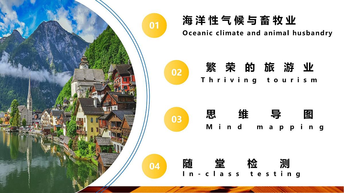 9.2.2 欧洲西部（第2课时 海洋性气候与畜牧业、繁荣的旅游业）（课件）第5页
