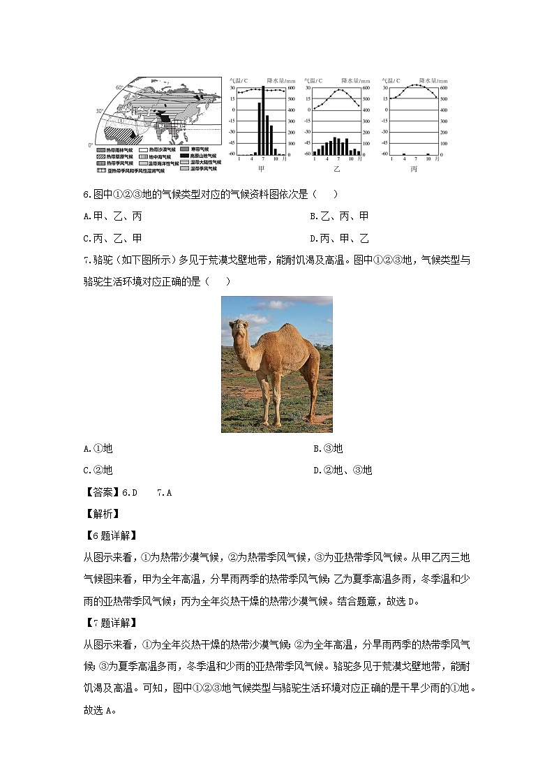 2023-2024学年陕西省西安市莲湖区八年级下学期期中地理试卷（解析版）第3页