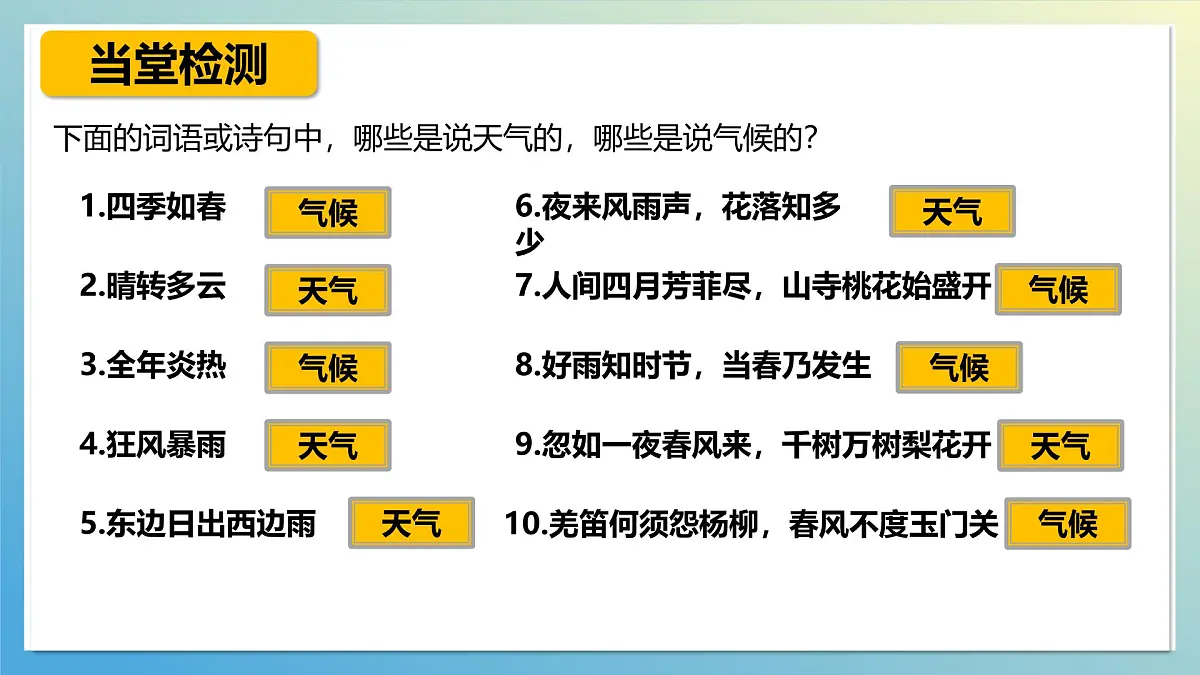 4.1多变的天气 课件 人教版（2024 ）七年级上册地理 (1)第6页