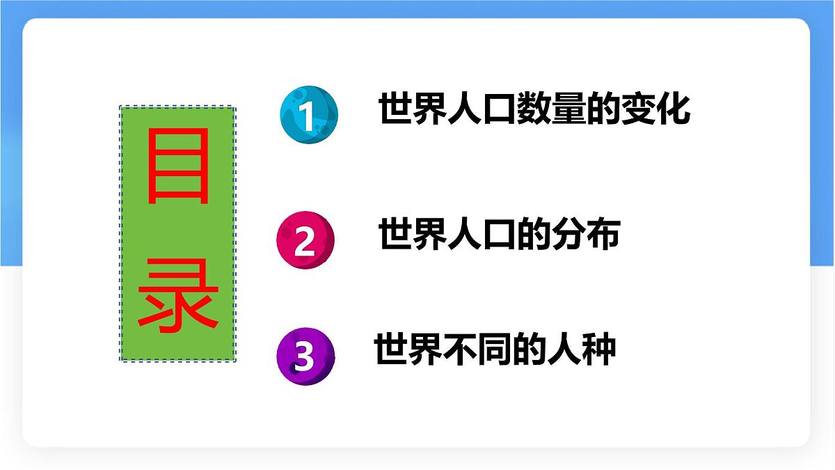 5.1 人口与人种 课件 人教版（2024）七年级上册地理 (2)第2页