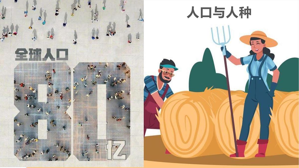 5.1 人口与人种 课件 人教版（2024）七年级上册地理第2页