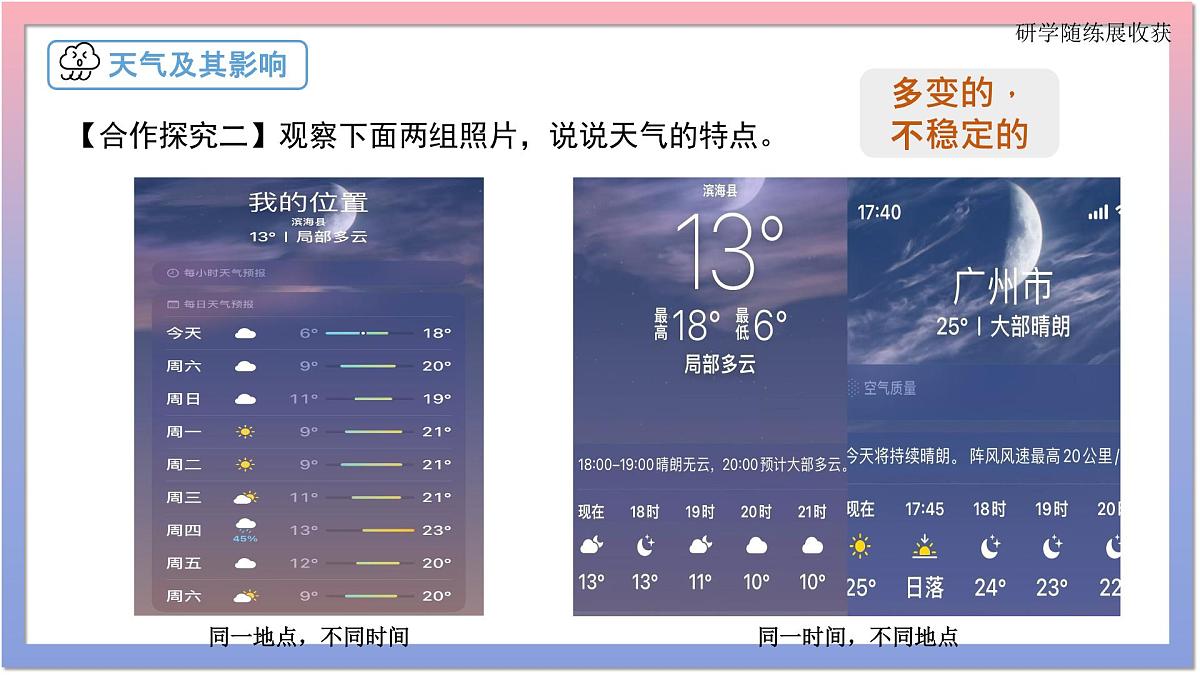 4.1 多变的天气 课件 人教版（2024 ）七年级上册地理 (3)第7页