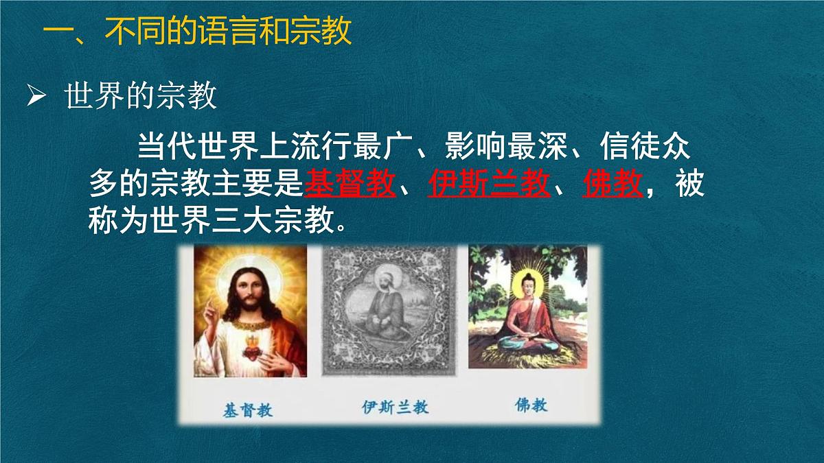 5.3 多样的文化课件 人教版（2024）七年级上册地理第6页