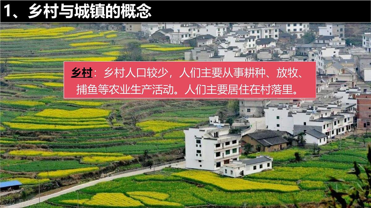 5.2 城镇与乡村 课件 人教版（2024）七年级上册地理 (1)第5页
