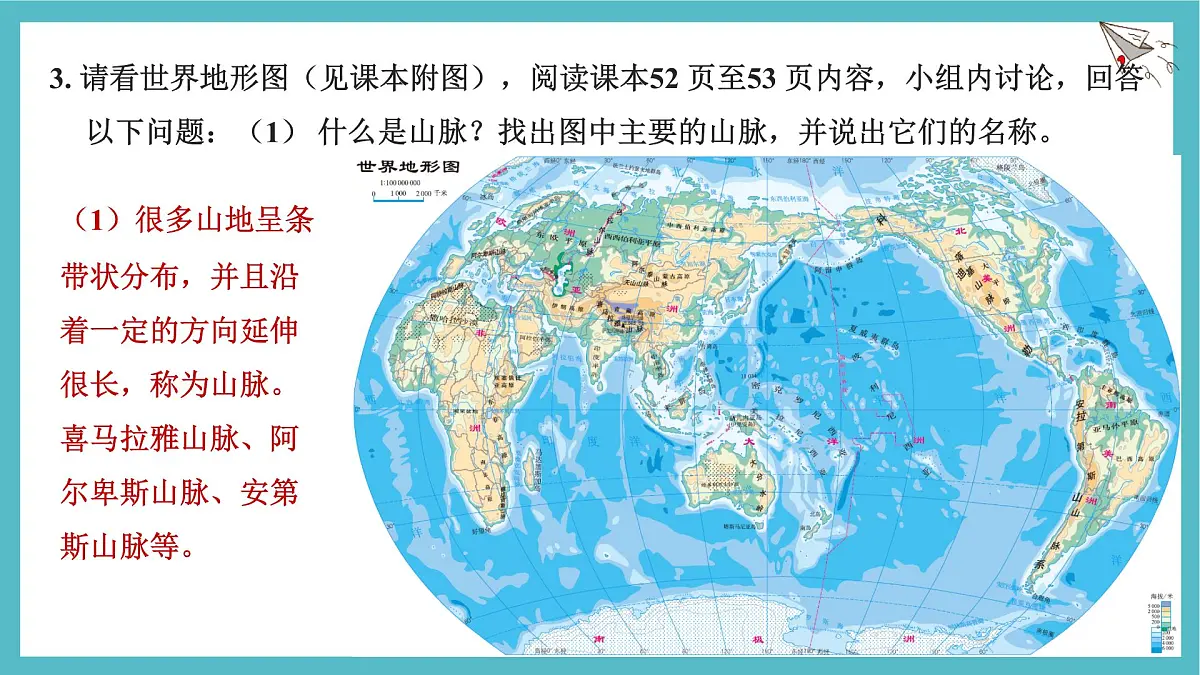 3.2 世界的地形 课件人教版（2024）地理七年级上册第7页