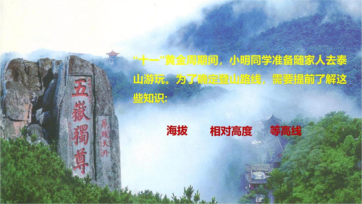 2.2 地形图的判读 课件 人教版（2024）七年级上册地理 (2)第3页