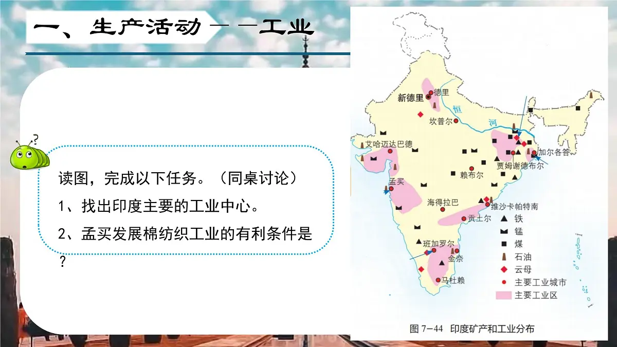 7.4 了解印度（第二课时）（课件）2025学年七年级地理下册晋教版第8页