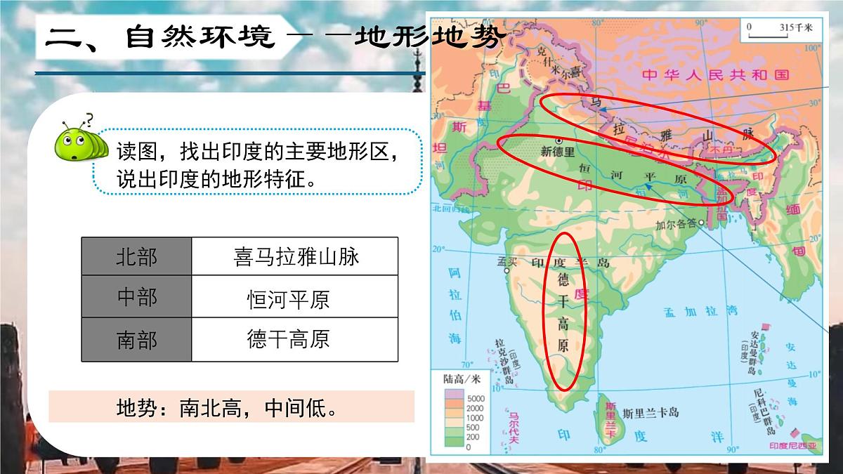 7.4 了解印度（第一课时）（课件）2025学年七年级地理下册晋教版第7页