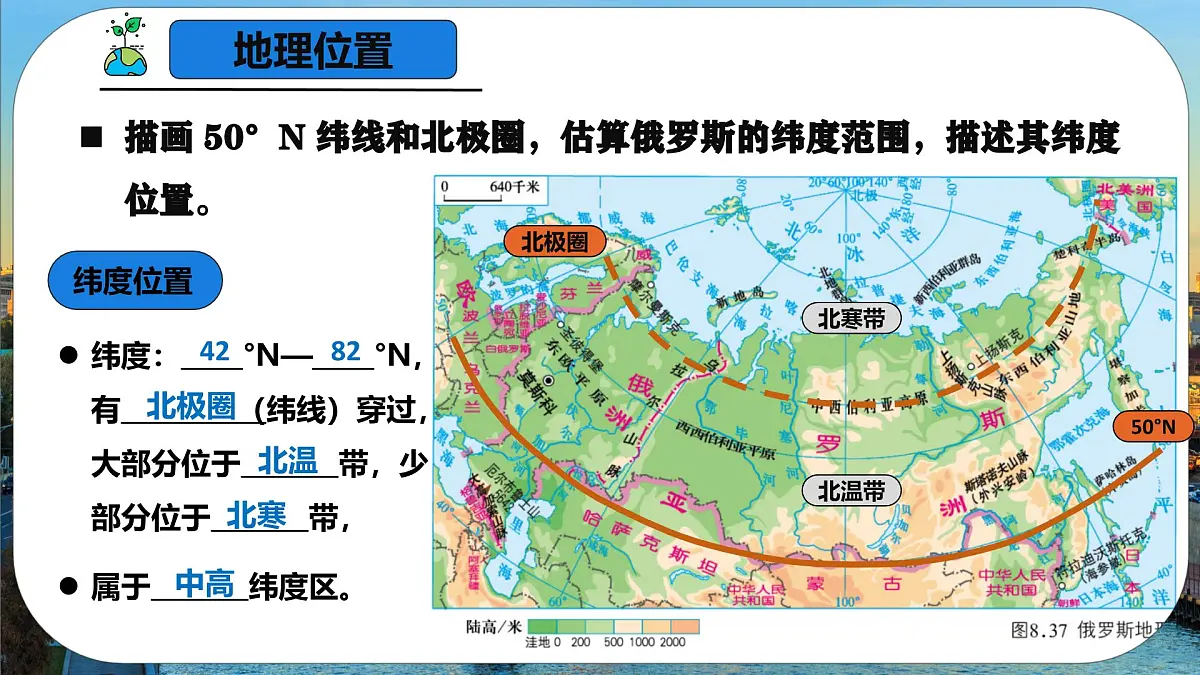 8.3.1 俄罗斯（课时1）（课件）2025学年七年级地理下册商务星球版第7页