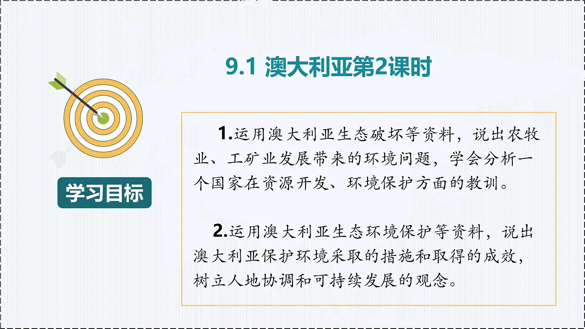 9.1 澳大利亚（第2课时） - 初中七年级地理下册 同步教学课件+教学设计（粤教粤人版2024）第2页