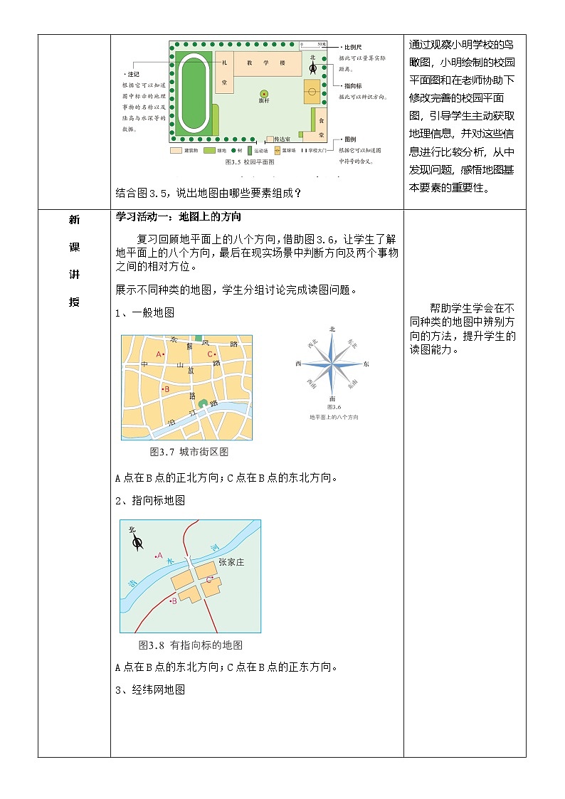 【新教材】商务星球版地理七年级上册3.1 地图的基本要素 教学设计第2页