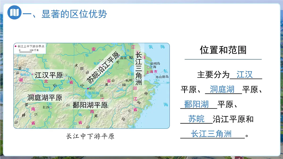 7.4长江中下游平原第一课时课件 2025学年七年级地理下册中图版第5页