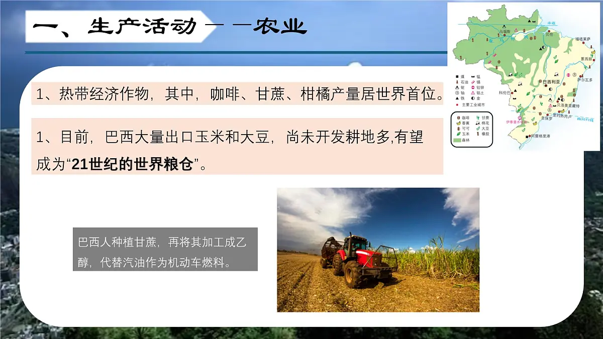 7.5 探索巴西（第二课时）（课件）2025学年七年级地理下册晋教版第6页