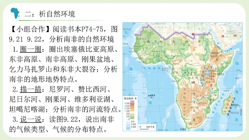 人教版七年级地理下册第九章第三节《撒哈拉以南非洲》第一课时课件第6页