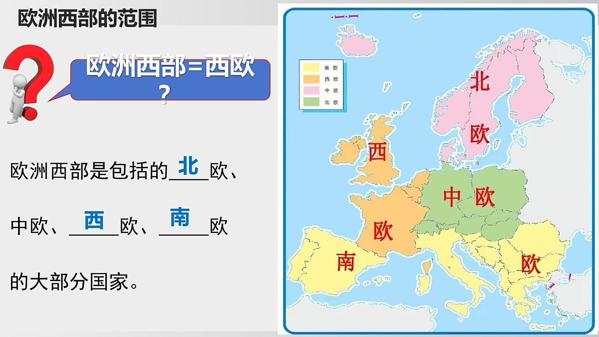 人教版七年级地理下册9.2《欧洲西部》课件第5页