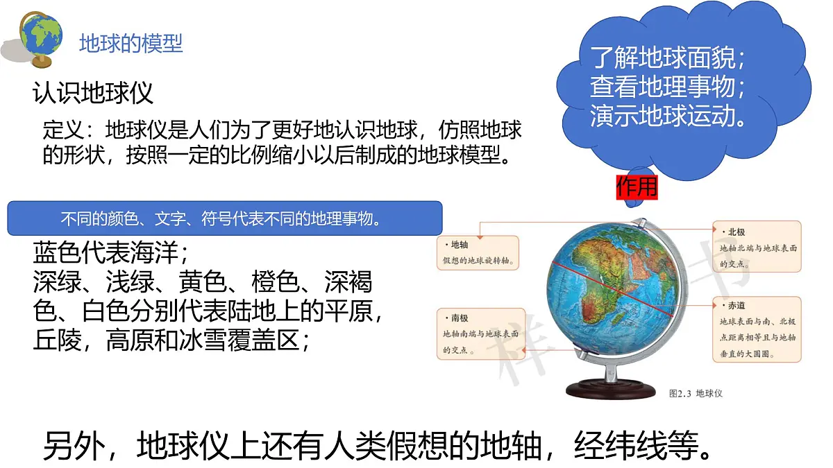 2.1+地球仪+第二课时+课件-2024-2025学年七年级地理上学期商务星球版（2024）第5页