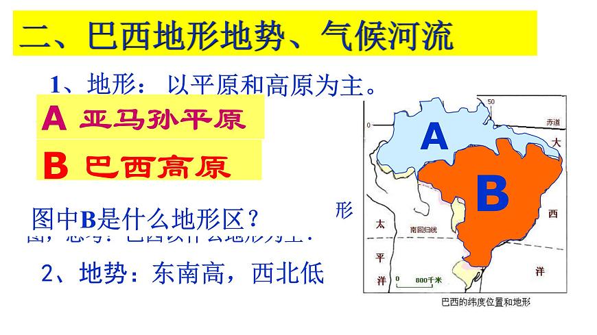 8.6 巴西 课件-2024-2025学年七年级地理下学期商务星球版（2024）第8页