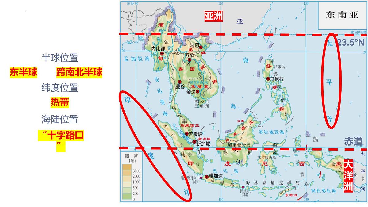 6.2+东南亚+复习+课件-2024-2025学年七年级地理下学期粤人版（2024）第3页