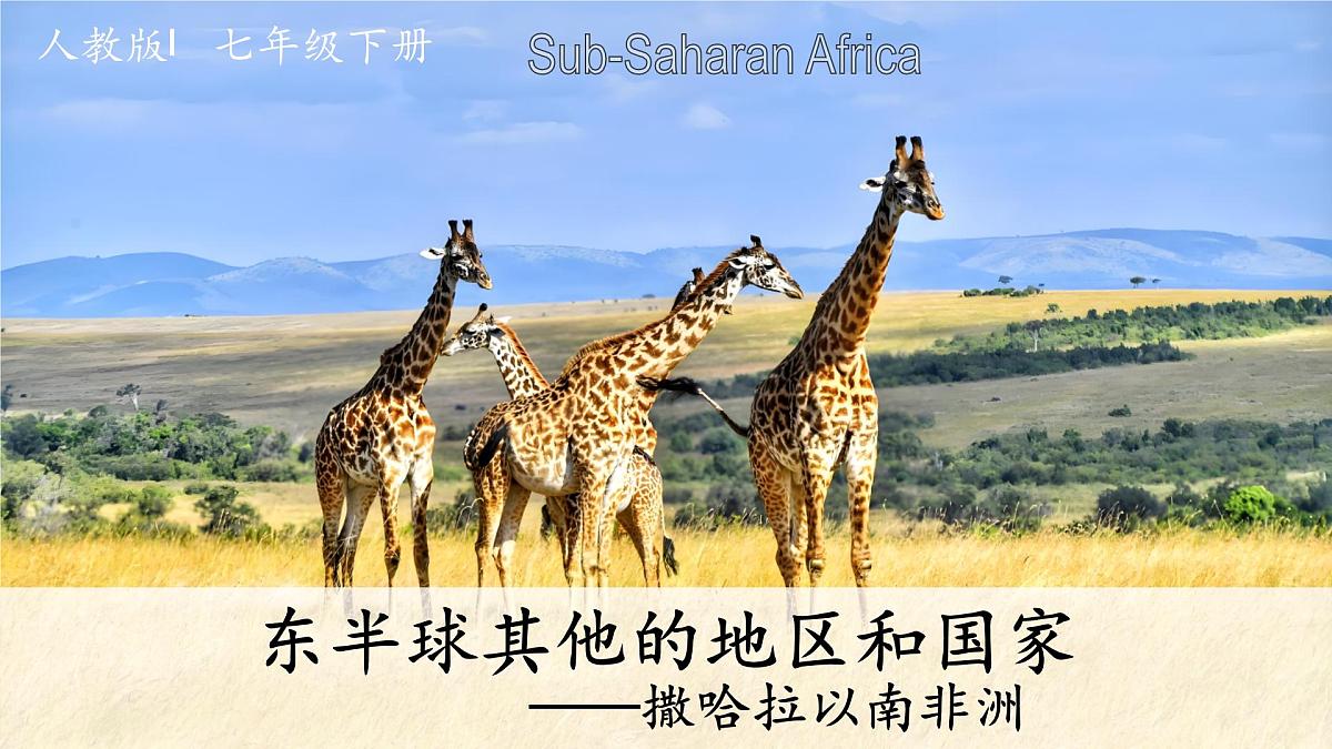 9.3 撒哈拉以南非洲1 课件 2025学年人教版地理七年级下册第3页