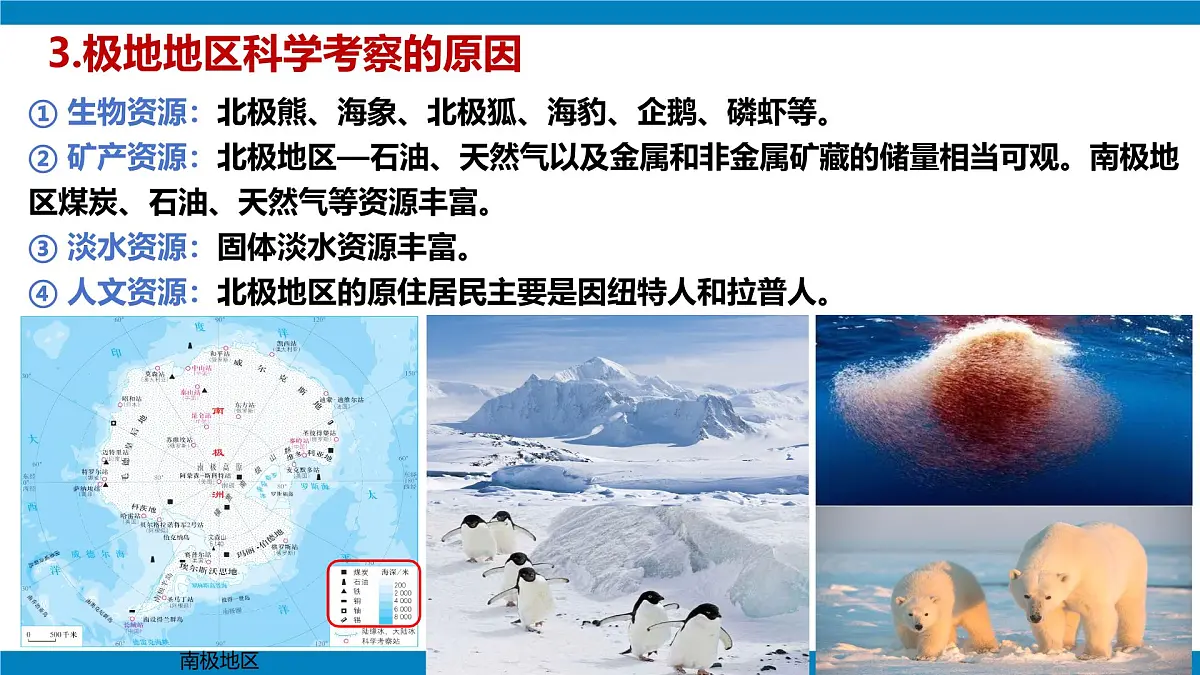2024—2025学年下学期七年级地理下册第十一章 极地地区 章复习PPT第7页