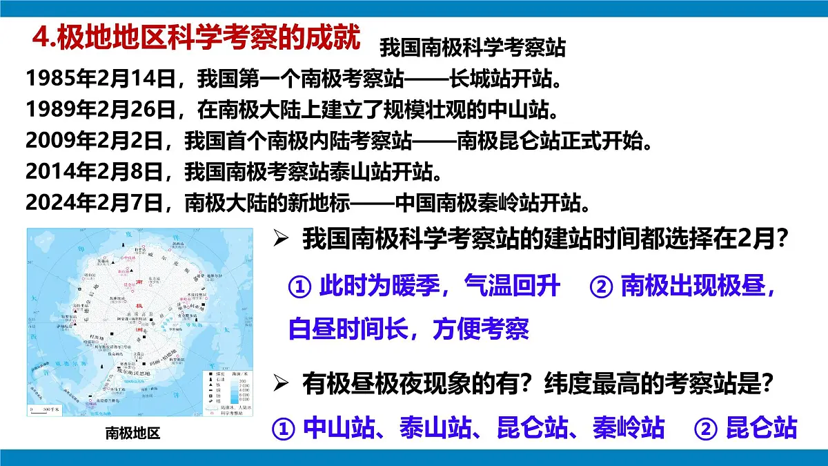 2024—2025学年下学期七年级地理下册第十一章 极地地区 章复习PPT第8页