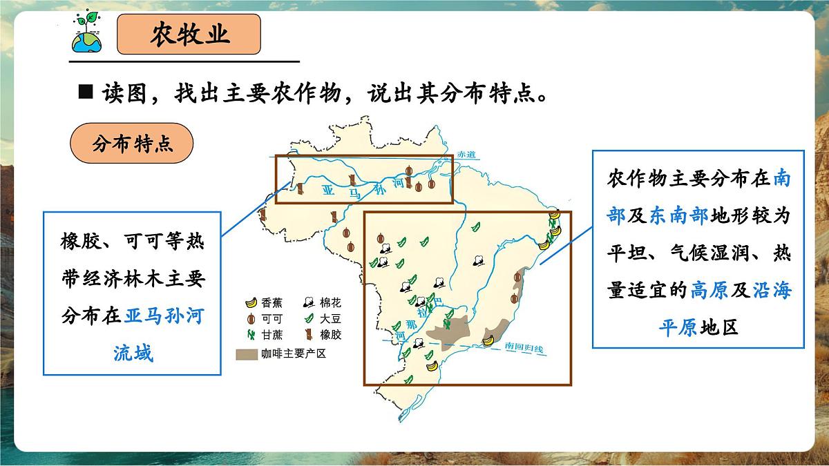 【新教材核心素养】商务星球版地理七年级下册8.6.2 巴西（课时2）（课件）第7页