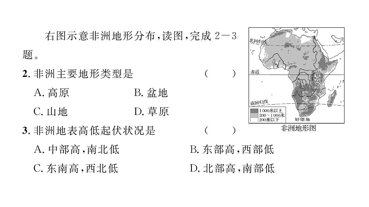 初中地理 人教版（2024）七年级上册3.2 世界的地形课件第7页