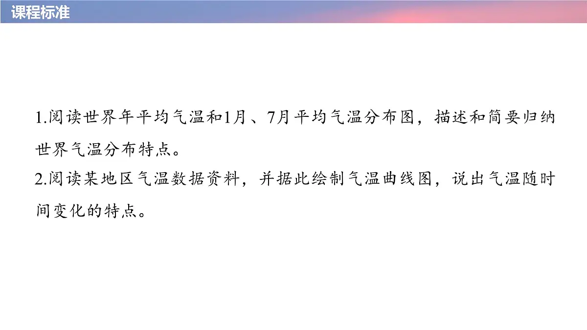 初中地理 人教版（2024）七年级上册4.2 气温的变化与分布 考点复习课件有答案第2页