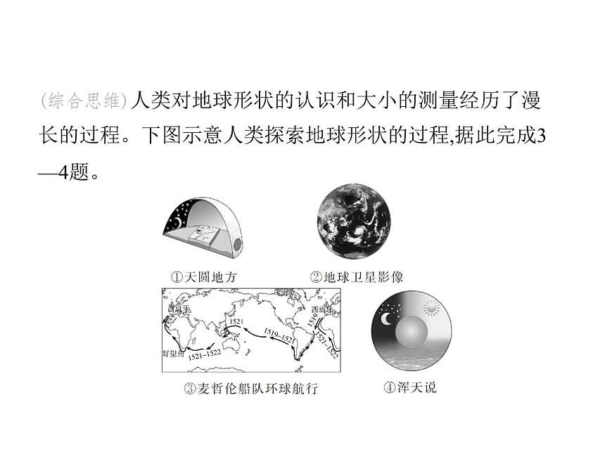 初中地理 人教版（2024）七年级上册第一章  地球 试题讲解课件 有答案01-第1课时　地球的形状和大小　地球的模型——地球仪第6页