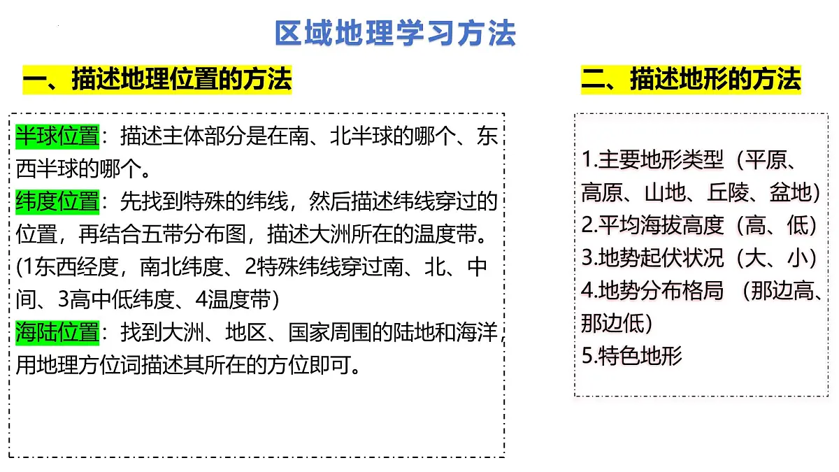 第六单元+区域位置与特征 2025学年七年级地理下学期期末考点大串讲（粤人版2024）课件第5页
