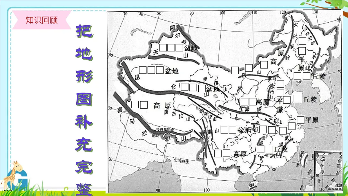 2.1 地形和地势 第二课时 课件 八年级地理上学期人教版（2024）第1页