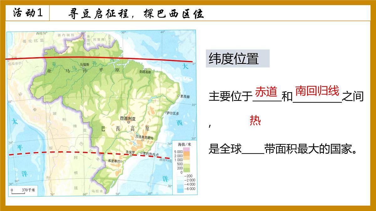 10.2巴西 课件-2024-2025学年七年级地理下学期人教版（2024）第8页