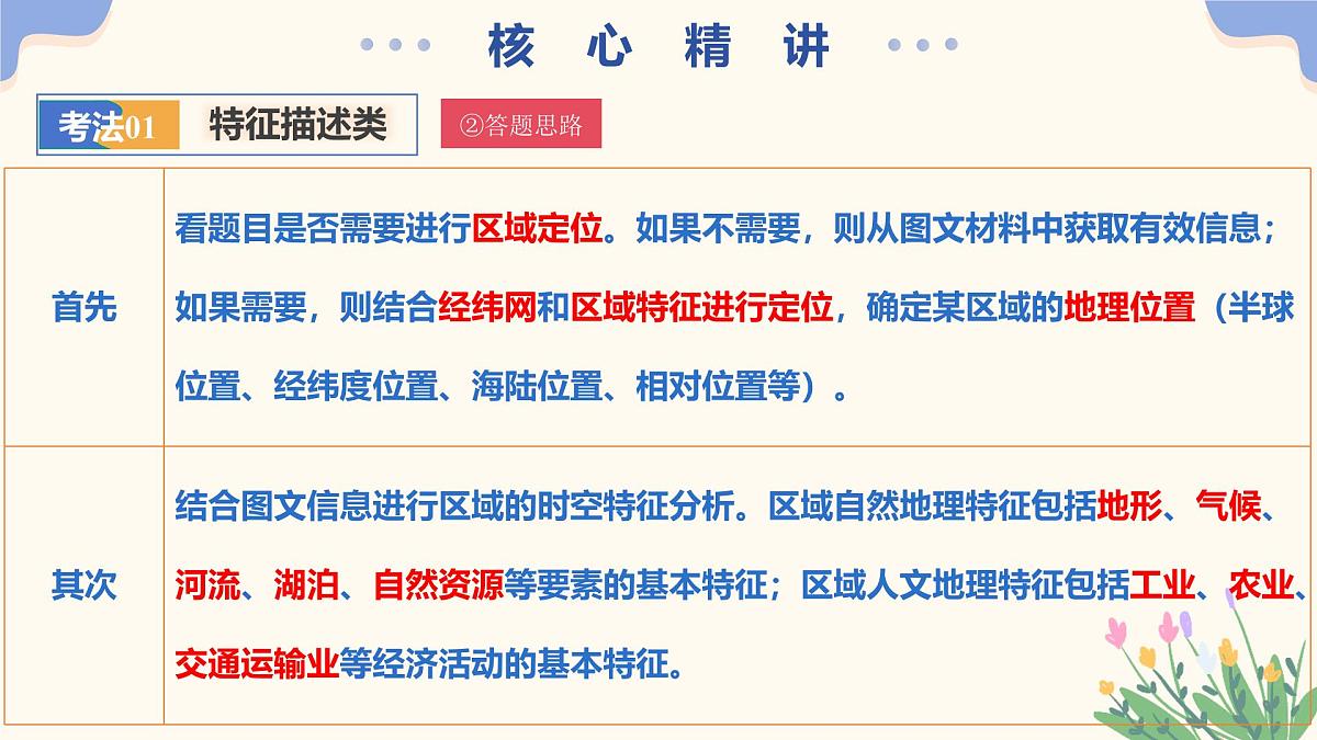 2025年中考地理二轮复习综合题解题技巧PPT课件（全国通用）第8页