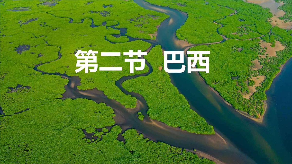 人教版七年级地理下册10.2《巴西》课件第1页