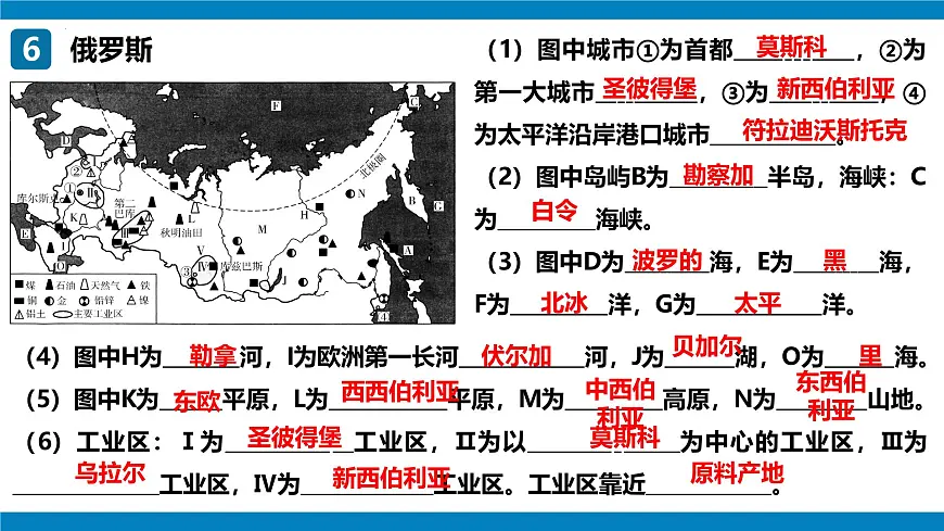 2024-2025学年七年级地理下学期期末复习地图突破（课件）（人教版2024）第8页