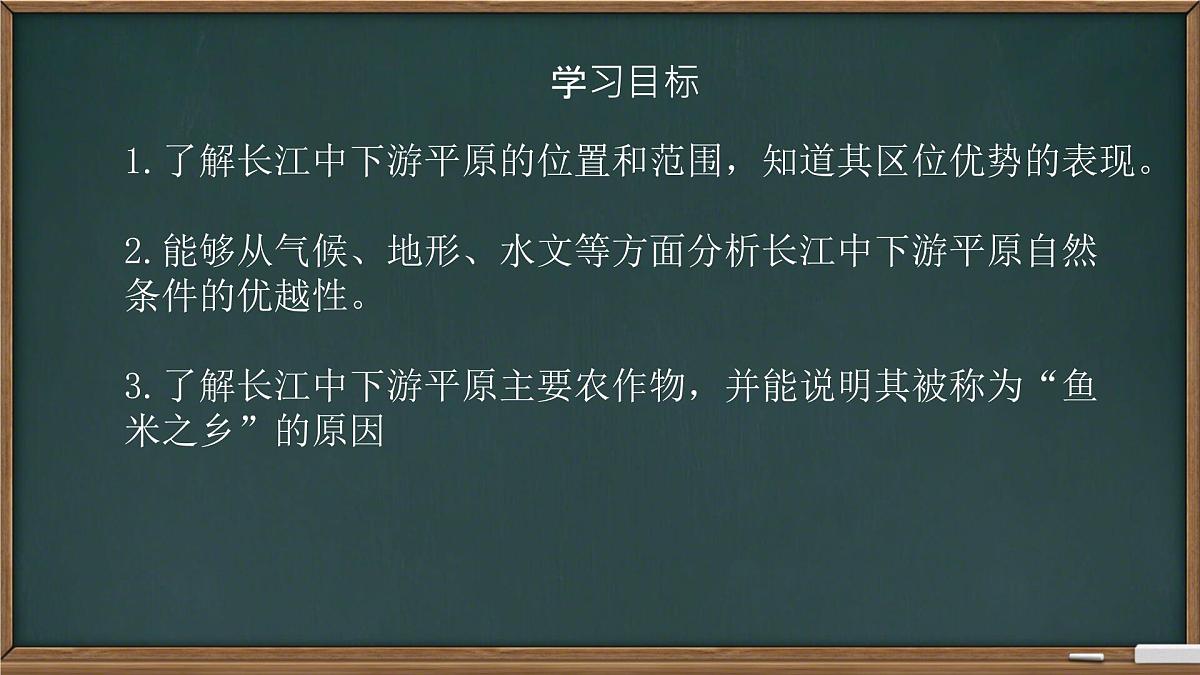 初中 地理 中图版（2024）七年级下册7.4 长江中下游平原 课件第2页