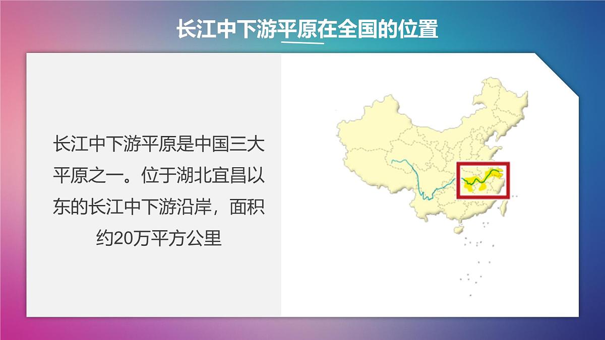 初中 地理 中图版（2024）七年级下册7.4 长江中下游平原 课件第5页
