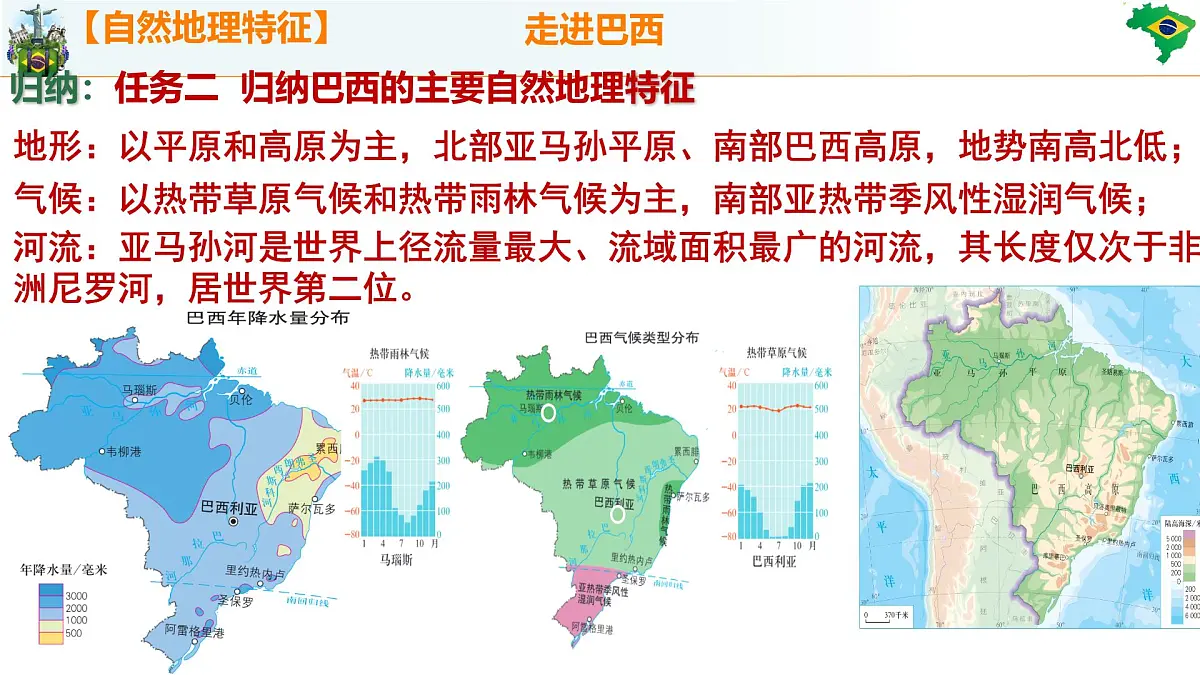 初中 地理 人教版（2024）七年级下册10.2 巴西 课件第8页