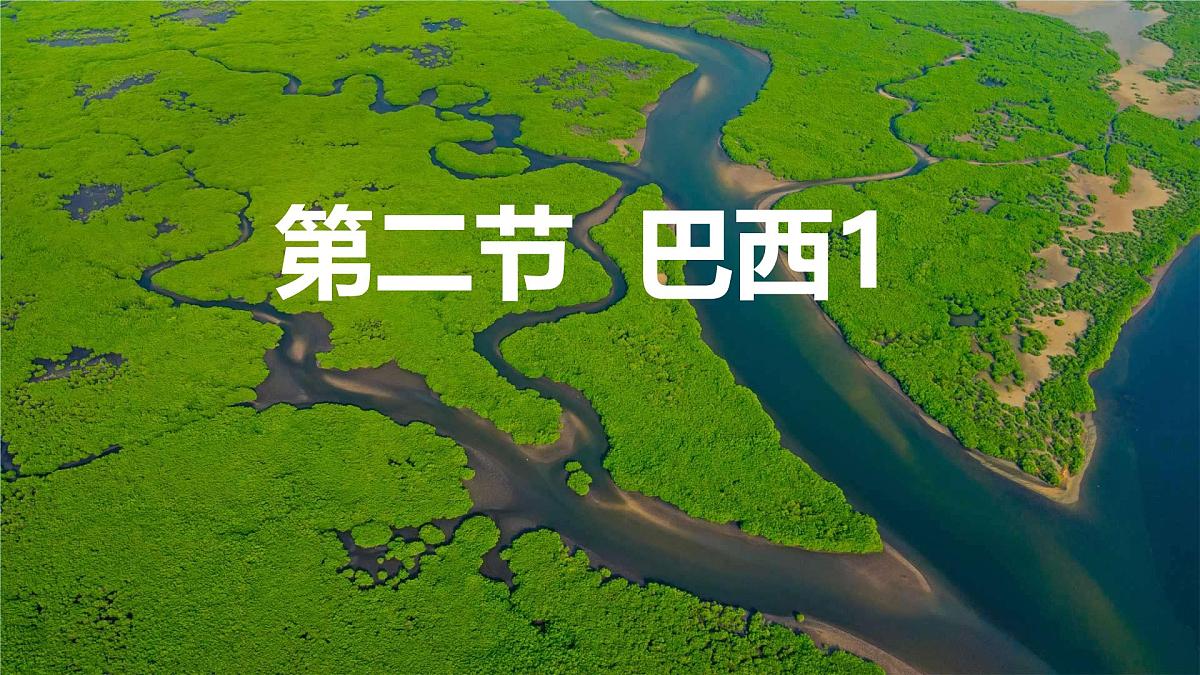 初中 地理 人教版（2024）七年级下册10.2 巴西1 课件第1页