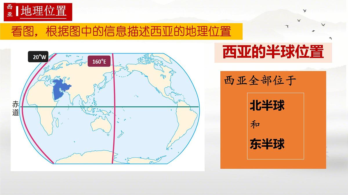 初中 地理 人教版（2024）七年级下册9.1 西亚第一课时 课件第5页