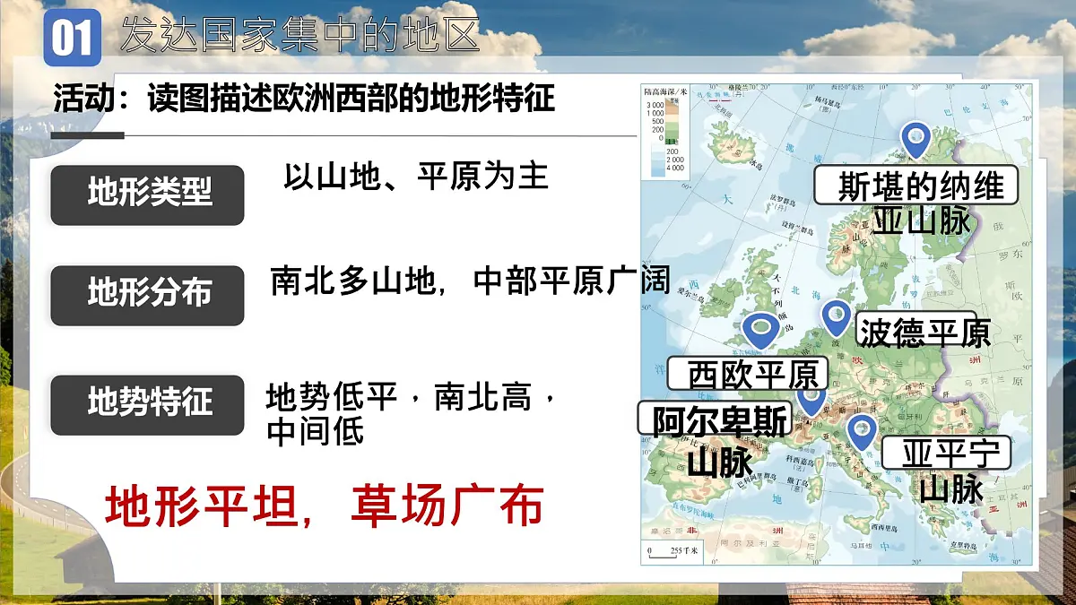 初中 地理 人教版（2024）七年级下册9.2 欧洲西部 课件第5页