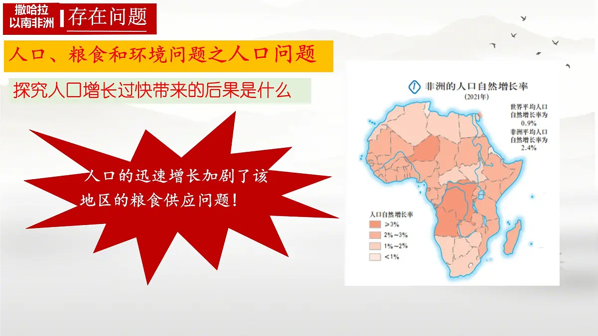 初中 地理 人教版（2024）七年级下册9.3 撒哈拉以南非洲第二课时 课件第8页