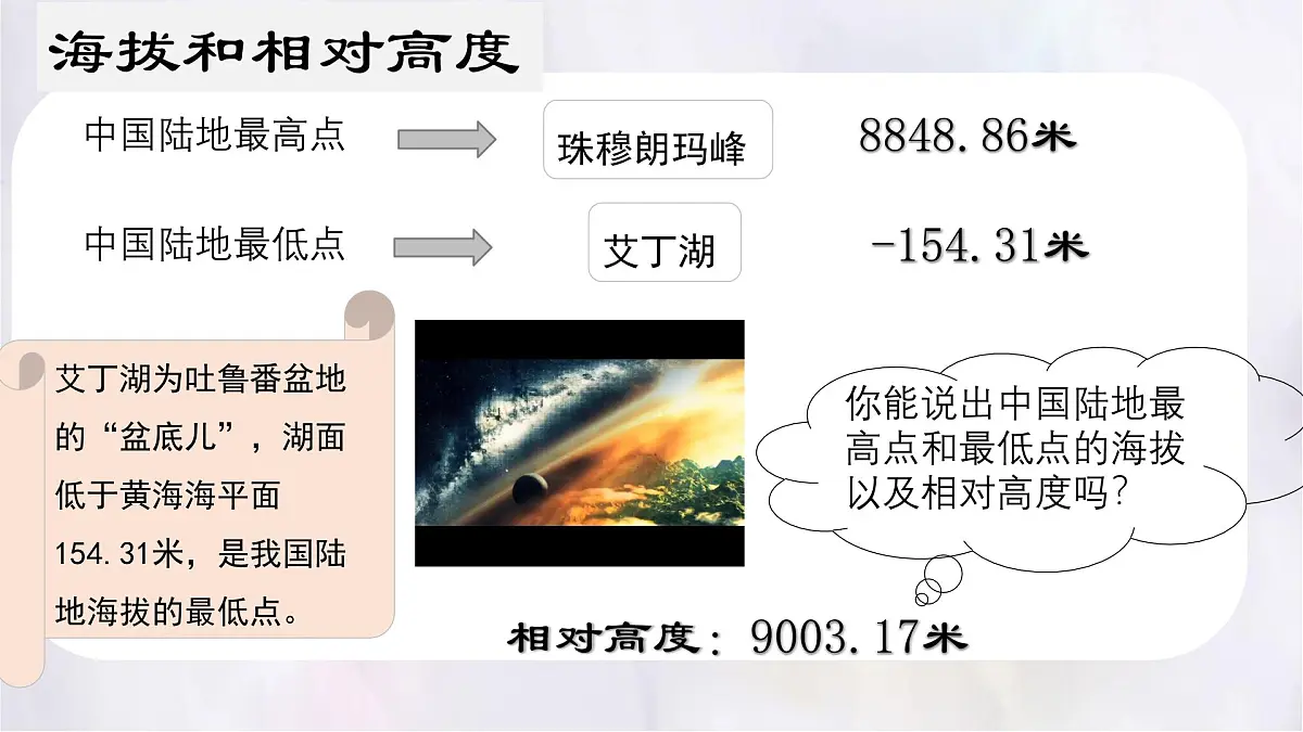 2024-2025学年晋教版地理七年级上册 3.2 识别世界主要地形类型 课件第7页